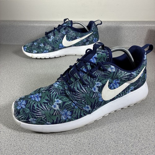 Nike roshe one print - print, teal